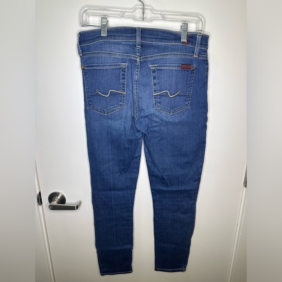7 for all Mankind Skinny Jeans size 28 - Picture 2 of 2